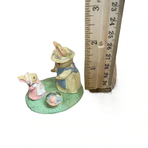 Vintage Spring Bunny Easter Lot of Figurines - Picture 10 of 13